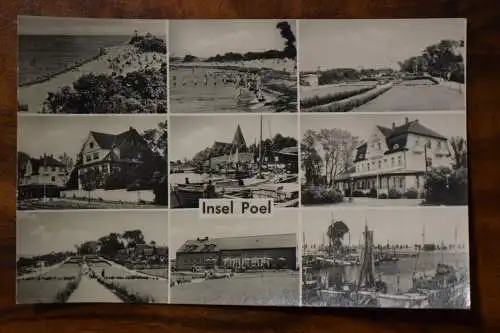 Ak Insel Poel, 1961 gelaufen