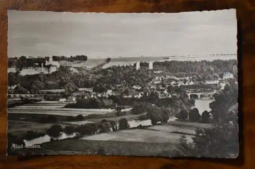 Ak Blick vom Himmelreich nach Rudelsburg und Saaleck, 1959 gelaufen