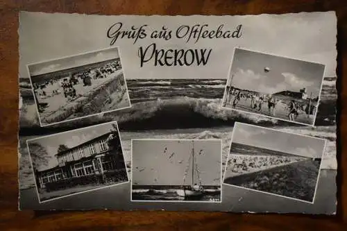 Ak Gruß aus Ostseebad Prerow, 1961 gelaufen