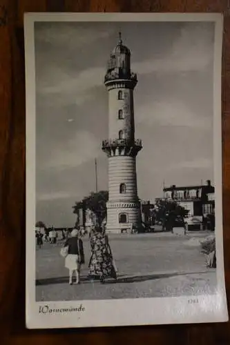 Ak Warnemünde 1957 gelaufen