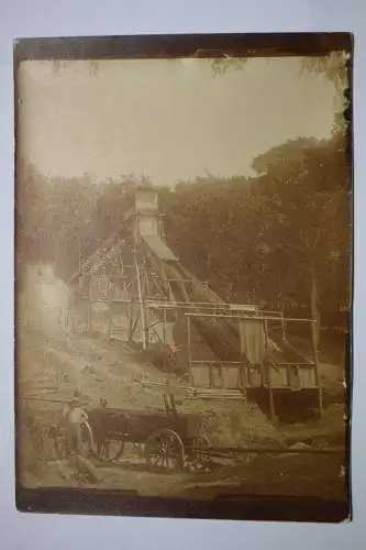 Ak Foto Grube Andreas in Essen, Mai 1924 nicht gelaufen