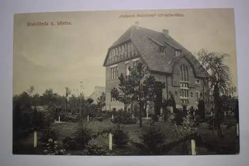 Ak Steinförde b. Wietze, Kaliwerk Steinförde Direktor-Villa, 1900 nicht gelaufen