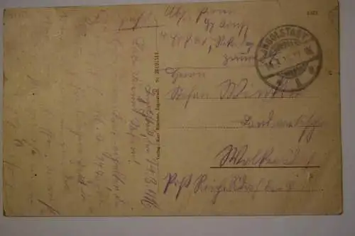 Ak Ingolstadt, Pioniere beim Brückenbau,  um 1916 gelaufen