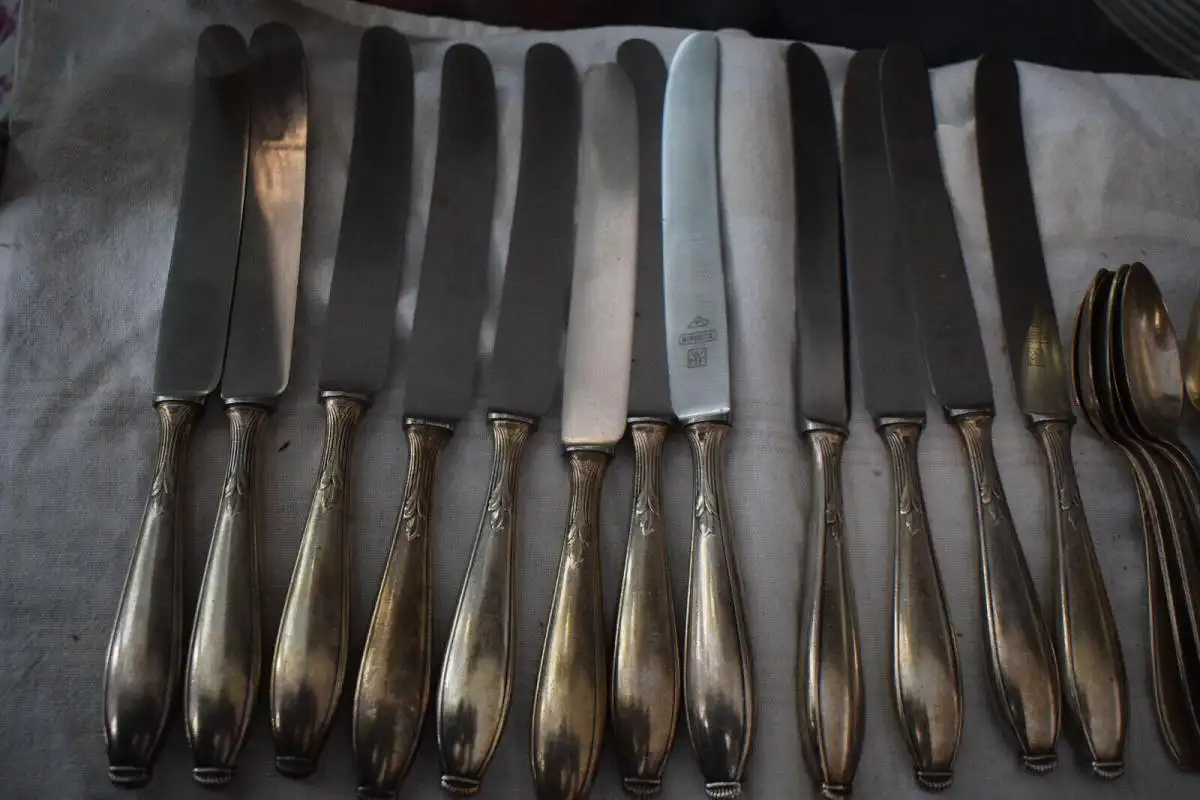 Besteck WMF 59 Teile,  90 Auflage, kleines Besteck, Frühstücksbesteck 1