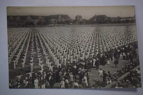 Ak Deutsches Arbeiter -Turn und Sportfest Leipzig 1922,  um 1922 nicht gelaufen