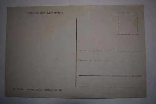 AK Halle, (Saale), Lutherplatz Wasserturm, um 1920 nicht gelaufen