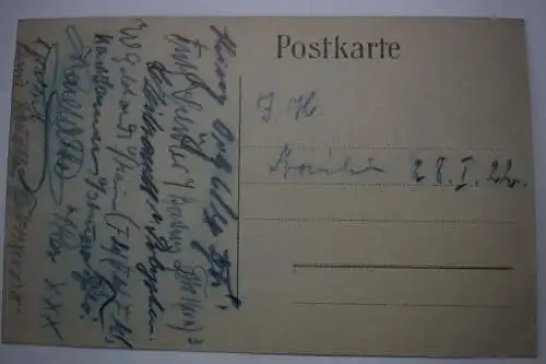 Ak Studentika Mönia sei´s Panier! Einer für alle, Alle für Einen. um 1922