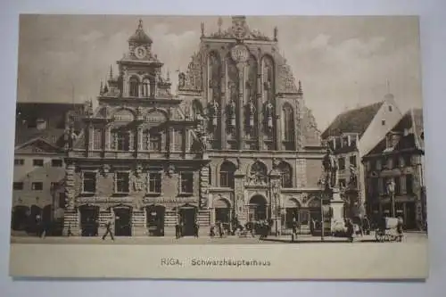 Ak Riga, Schwarzhaupthaus, um 1910 nicht gelaufen