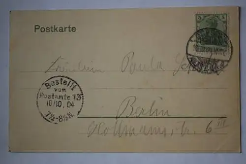 Ak Dresden, Blick von der Carolabrücke,   1904 gelaufen