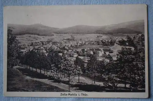 Ak Zella-Mehlis i. Thür.,  1945 gelaufen