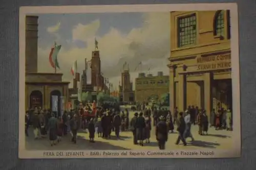 Ak Fiera del Levante Bari : Palazzo del Reparto Commerciale a Piazzale Napoli