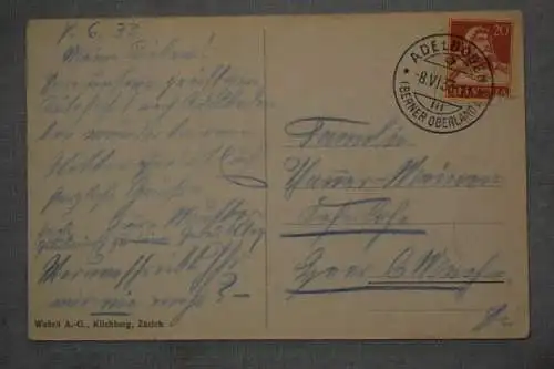 Ak Die grosse Schermtanne im Stiegelschwand,  1933 gelaufen