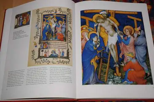 Die Très belles heures von Jean de France, Duc de Berry + Original Faksimileblät