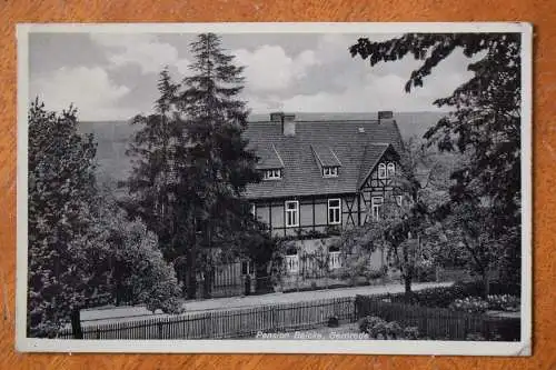 Gernrode, Pension Balcke, um 1910 nicht gelaufen