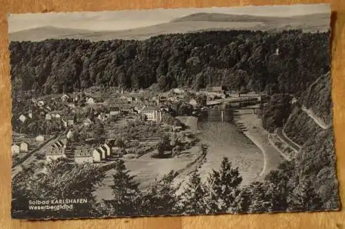 Solbad Karlshafen, Weserbergland,  1962  gelaufen