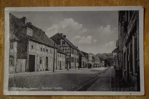 Friesack Krs. Nauen, Berliner Straße, 1958 gelaufen