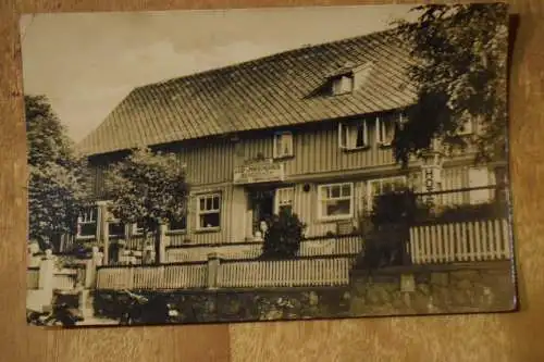 Trautenstein / Harz - Hotel Bergeshöh,  1961  gelaufen