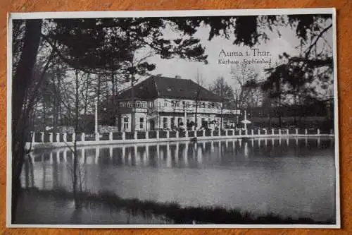 Auma i. Thür. Kurhaus Sophienbad, um 1930 nicht gelaufen