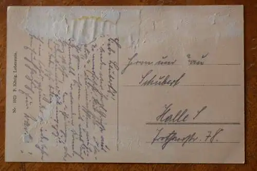 Höllental, Friedrich Wilhelm Stollen, um  1920  gelaufen, Briefmarke fehlt