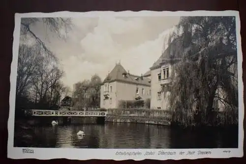 Ak Erholungsheim Schloss Dittersbach der Stadt Dresden, um 1930 nicht gelaufen