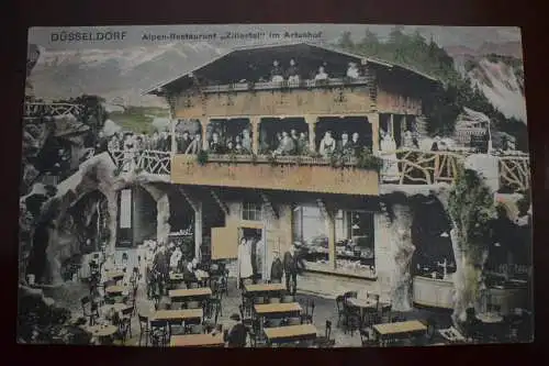 Ak Düsseldorf, Alpen-Restaurant "Zillertal" im Artushof, um 1910 nicht gelaufen