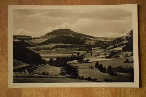 AK Hülfensberg b. Geismar (Eichsfeld) Ansicht a.d. Luttertal, echt Foto