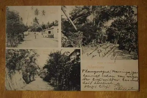 AK Inhambane, Rue Caldas Xavier, Bairro de Chalamhe,  1912 gelaufen