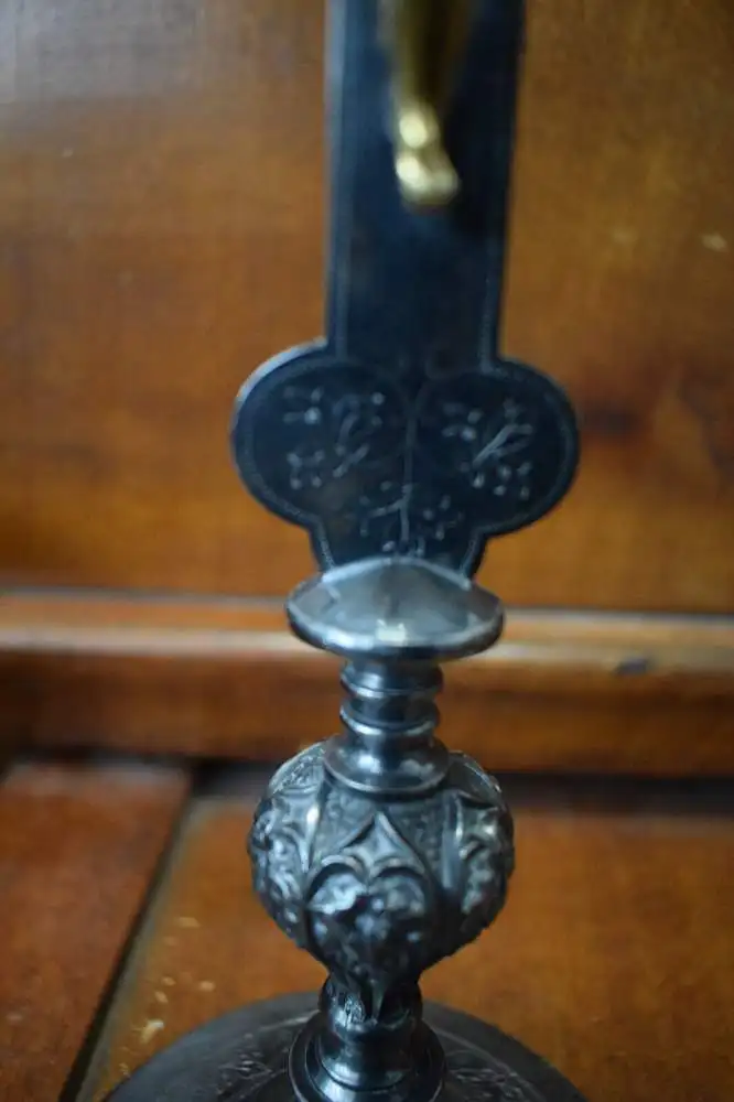 2 Altarkreuze von J. Schlossarek, Breslau, sehr guter Zustand! 5