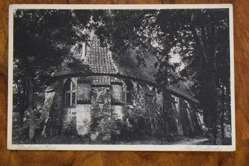 Ak Lüneburger Heide, Alte Dorfkirche, 1935 gelaufen