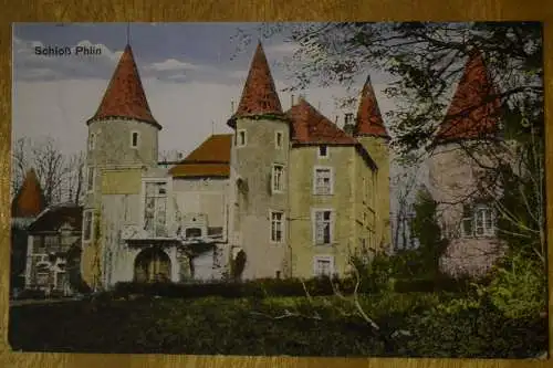 Ak Schloß Phlin, 1916 gelaufen