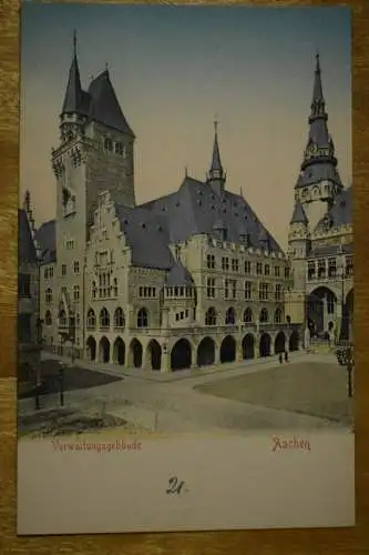 Ak Aachen, Verwaltungsgebäude, um 1910 nicht gelaufen