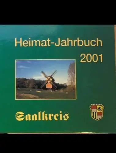 Heimat-Jahrbuch 2001 Saalkreis Hans-Dieter, Paul: