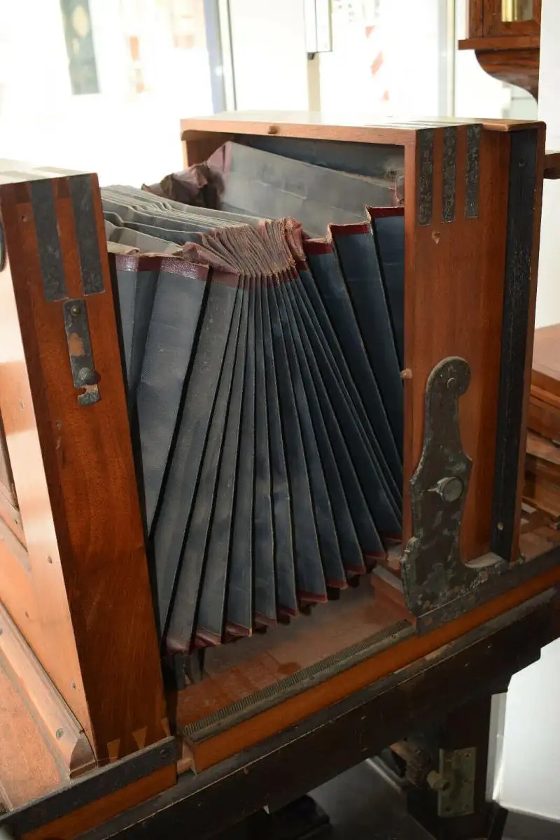 Studiokamera Atelierkamera, Kamera, Plattenkamera mit Stativ, Photo, Foto 4