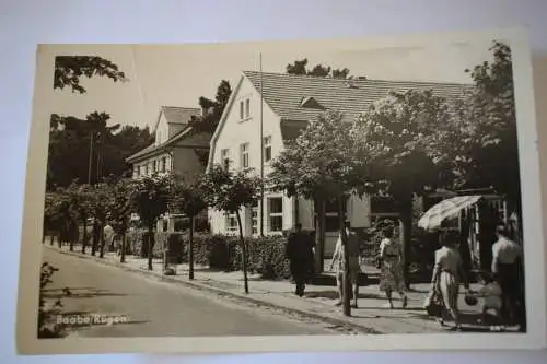 Ak Baabe auf Rügen, 1955 gelaufen