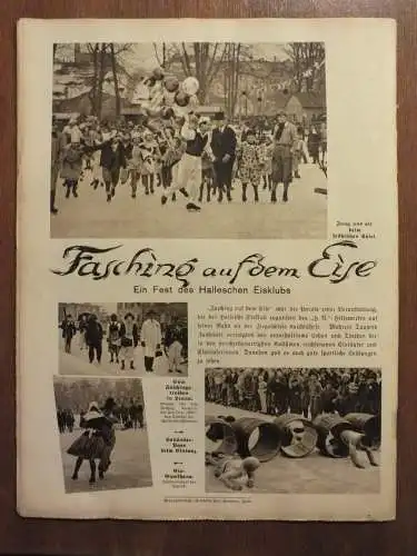 Illustrierte Hallische Nachrichten, Nr. 8, 20. Februar 1932,  Halle/S.