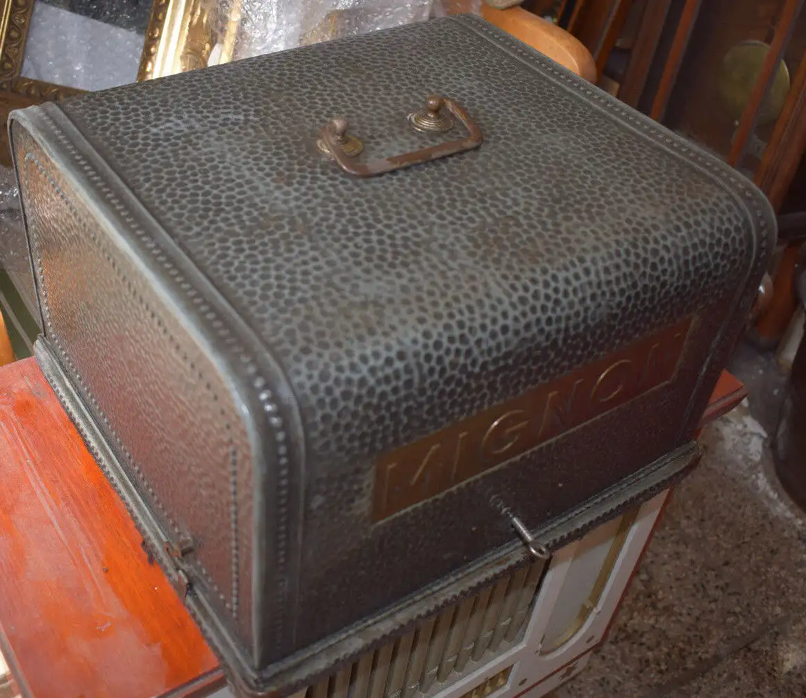 Mignon Schreibmaschine, mit originalen Blechkasten, voll funktionstüchtig TOP!!! 3