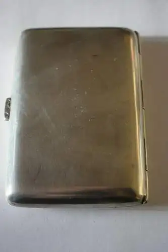 Alte Zigarettendose mit Initialien AG, 800 Silber , 72g