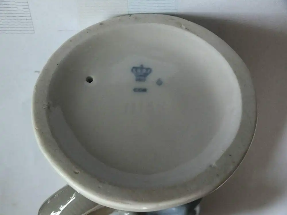 Schöne Porzellanfigur, Autoschlosser, Automechaniker, Reifendienst, TOP ZUSTAND! 4