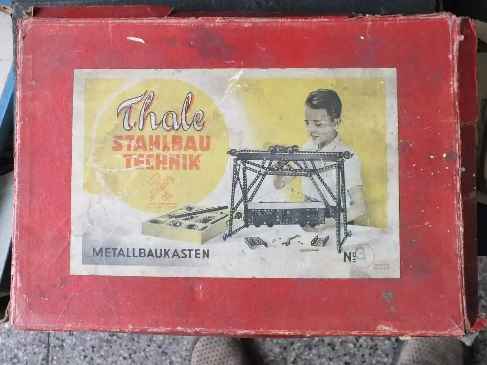 Thale, Metallbaukasten, 2 Etagen mit Anleitungsheft, Stahlbau Technik 0