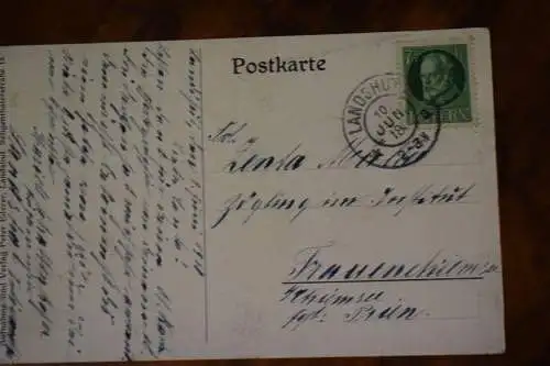 Ak Erziehungsinstitut Seligenthal, Musiksaal, um 1918 gelaufen