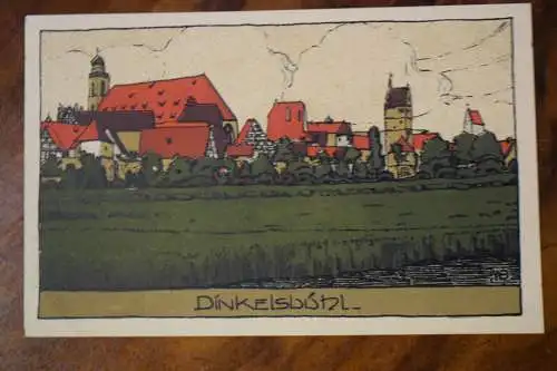 Ak Dinkelsbühl, um 1900 nicht gelaufen