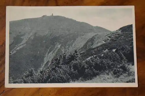 AK Riesengebirge, Die Schneekoppe aus dem Melzergrunde, um 1926 nicht gelaufen