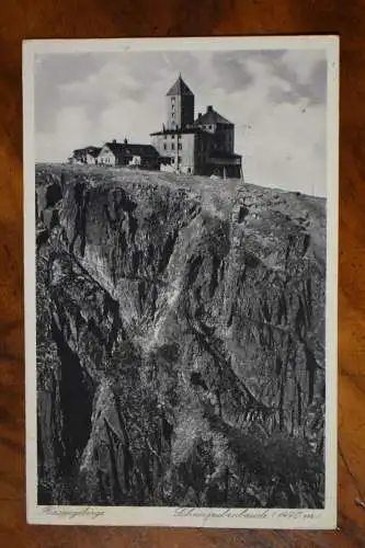 AK Riesengebirge, Schneegrubenbaude , 1937 gelaufen