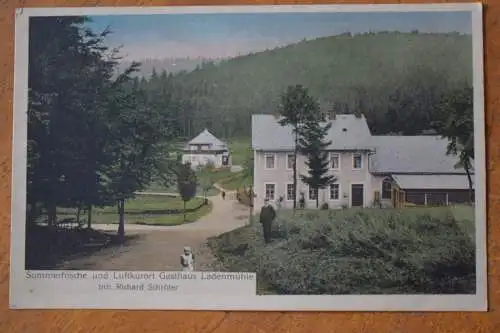 Ak Sommerfrische und Luftkurort Gasthaus Ladenmühle, um 1916 gelaufen