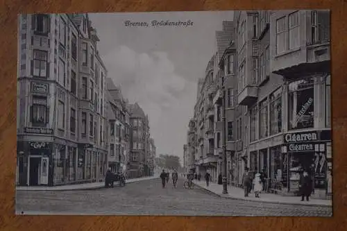 Ak Bremen, Brückenstraße, um 1914 gelaufen