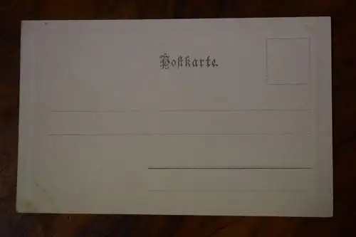 Ak Gruss aus Ochsenfurt, Hochaltar der Stadtpfarrkirche, Taufstein,  1900 n.gel.