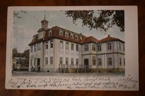 Ak Gasthaus Hohensonne bei Eisenach,  1901 gelaufen