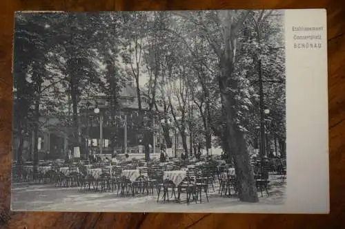 Ak Teplitz, Etablissement  Concertplatz Schönau, 1911 gelaufen