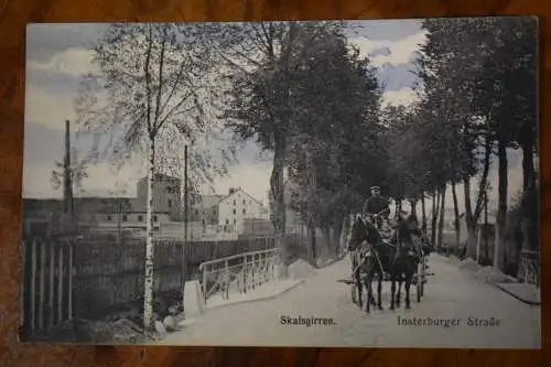 Ak Skaisgirren, Insterburger Straße, 1913 gelaufen