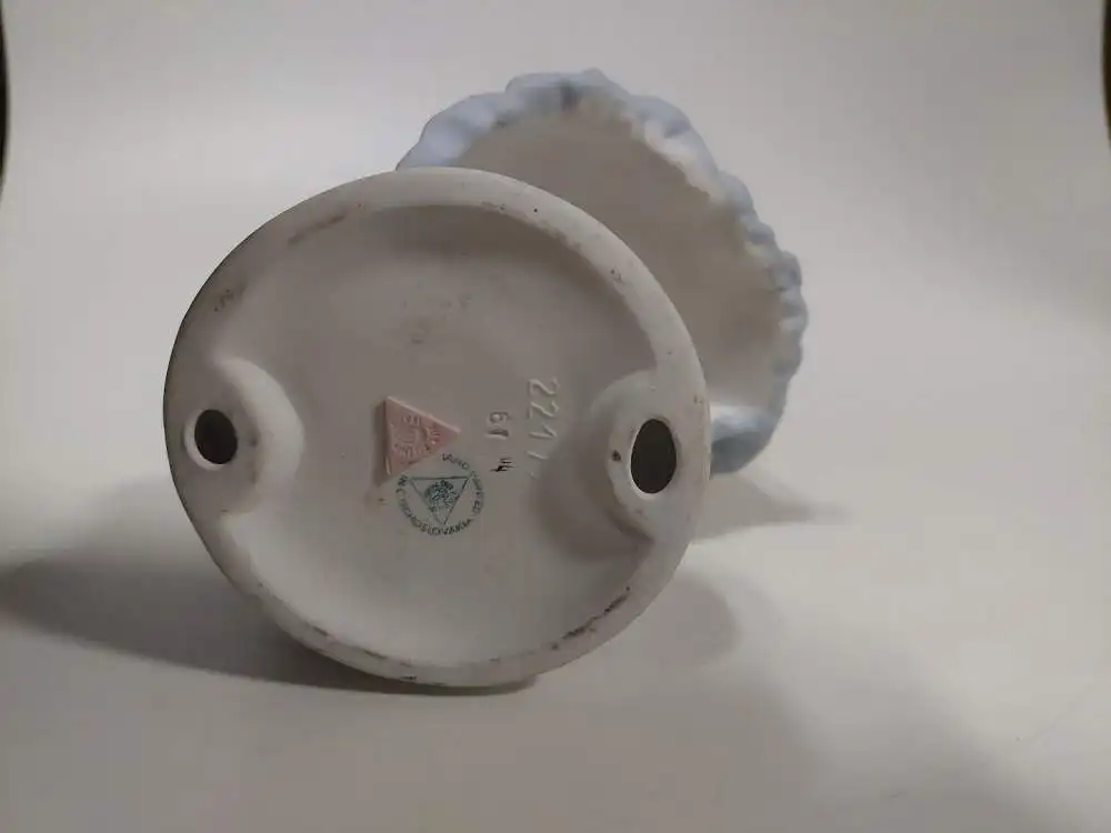 royal Dux Bohemia Porzellan Figur Tänzerin Bisquitporzellan 5